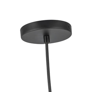 Kuzco Lighting - PD34216-BK/OP - One Light Pendant - Marco - Black/Opal Glass