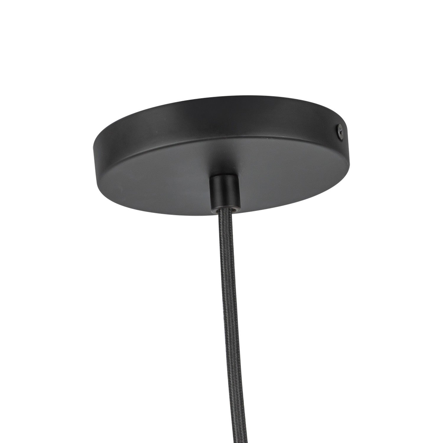 Kuzco Lighting - PD34612-BK/OP - One Light Pendant - Marco - Black/Opal Glass