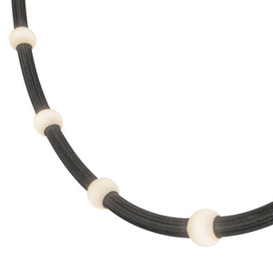 Kuzco Lighting - PD39310-BK/OP-UNV-010-RT - LED Pendant - Corda - Black/Opal Glass