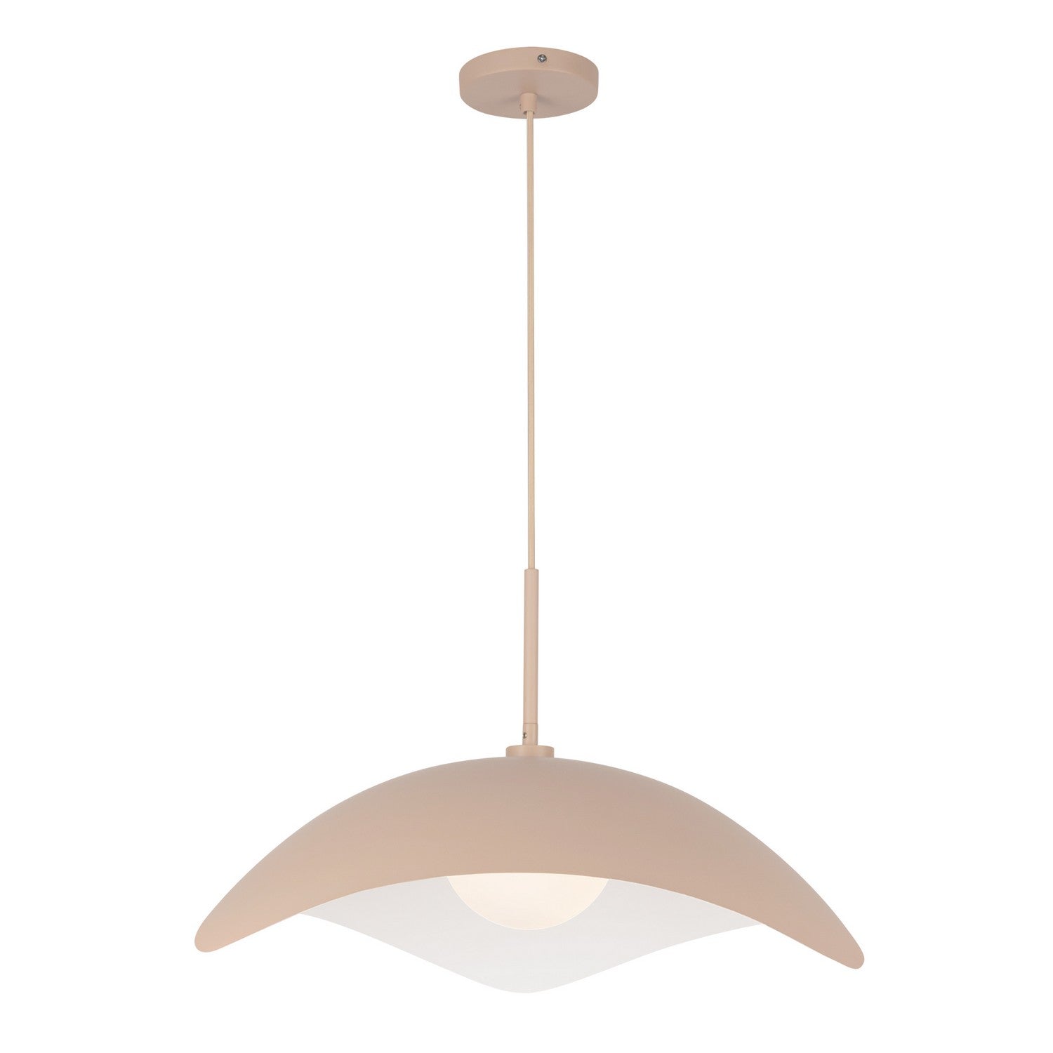 Kuzco Lighting - PD55922-PEC - One Light Pendant - Kirby - Peach