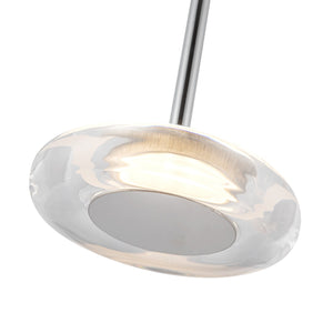 Kuzco Lighting - PD97204-CH/CL - LED Pendant - Stephord - Chrome/Clear Glass