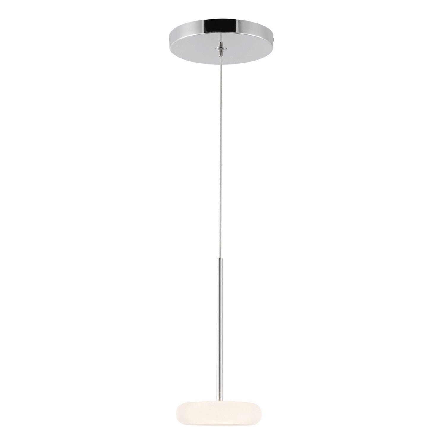 Kuzco Lighting - PD97204-CH/FR - LED Pendant - Stephord - Chrome/Frosted Glass