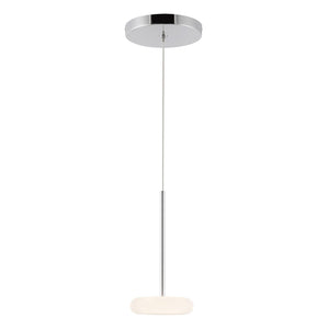Kuzco Lighting - PD97204-CH/FR - LED Pendant - Stephord - Chrome/Frosted Glass