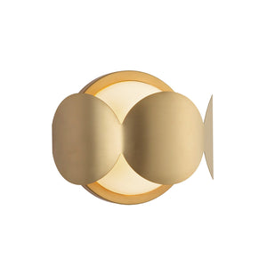 Kuzco Lighting - WS59810-BG/OP - One Light Wall Sconce - Ciel - Brushed Gold/Opal Glass