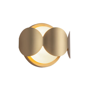 Kuzco Lighting - WS59810-BG/OP - One Light Wall Sconce - Ciel - Brushed Gold/Opal Glass