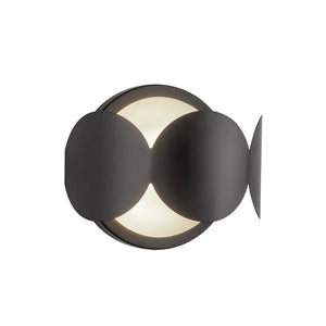 Kuzco Lighting - WS59810-BK/OP - One Light Wall Sconce - Ciel - Black/Opal Glass