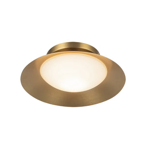 Kuzco Lighting - WS77909-BG/OP - LED Wall Sconce - Cleo - Brushed Gold/Opal Glass