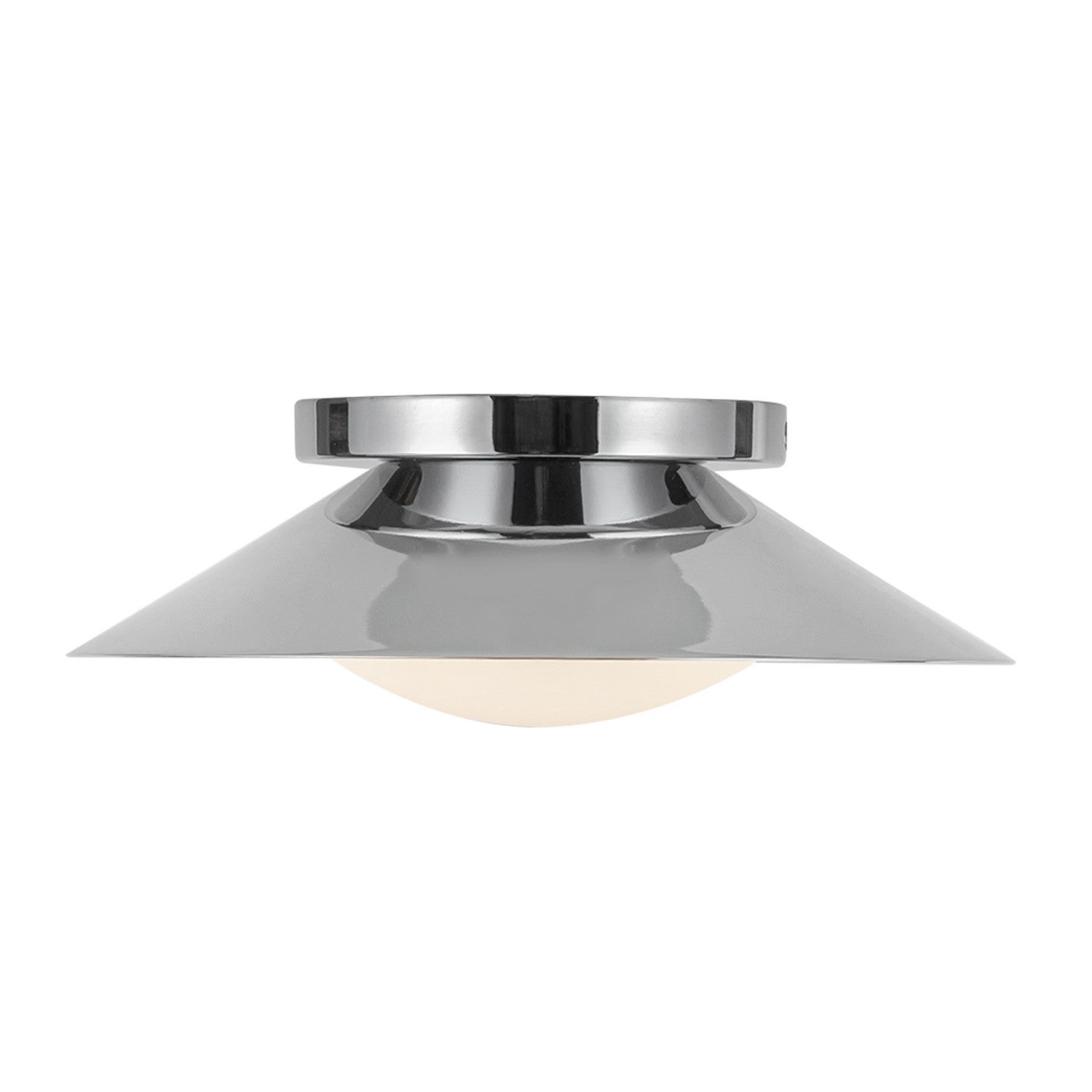 Kuzco Lighting - WS77909-CH/OP - LED Wall Sconce - Cleo - Chrome/Opal Glass
