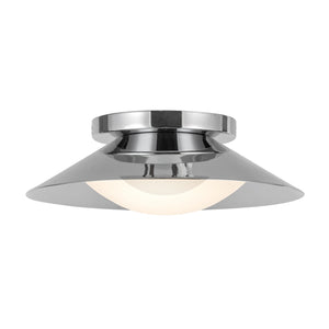 Kuzco Lighting - WS77909-CH/OP - LED Wall Sconce - Cleo - Chrome/Opal Glass