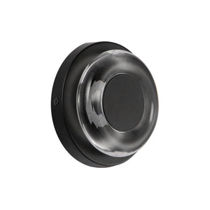 Kuzco Lighting - WS97204-BK/CL - LED Wall Sconce - Stephord - Black/Clear Glass