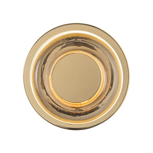 Kuzco Lighting - WS97204-MRB/CL - LED Wall Sconce - Stephord - Metallic Brass/Clear Glass