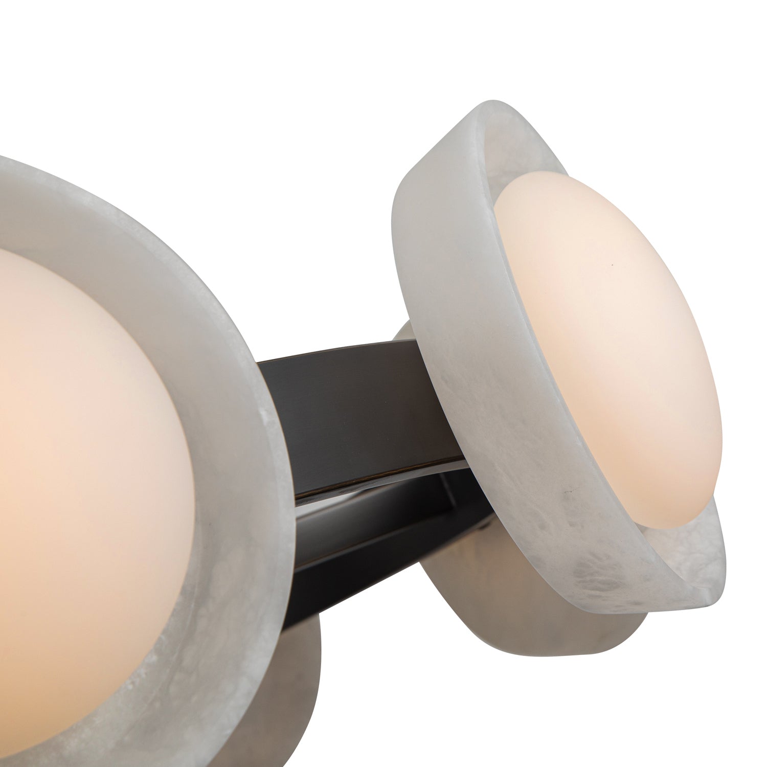 Alora - CH320837UBAR-UNV - LED Chandelier - Alonso - Urban Bronze/Alabaster