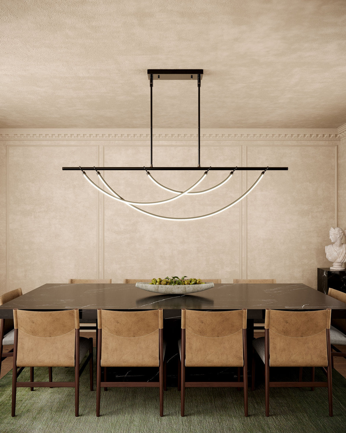 Alora - LP317460UB-UNV-010 - LED Linear Pendant - Aryas - Urban Bronze