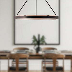 Alora - PD302732CBGS-UNV-010 - LED Pendant - Duo - Classic Black/Gold Shimmer