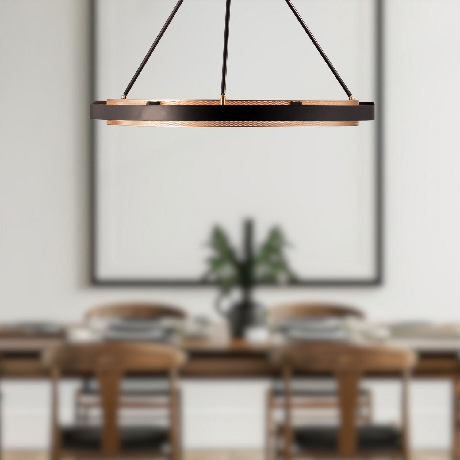 Alora - PD302732CBSS-UNV-010 - LED Pendant - Duo - Classic Black/Silver Shimmer