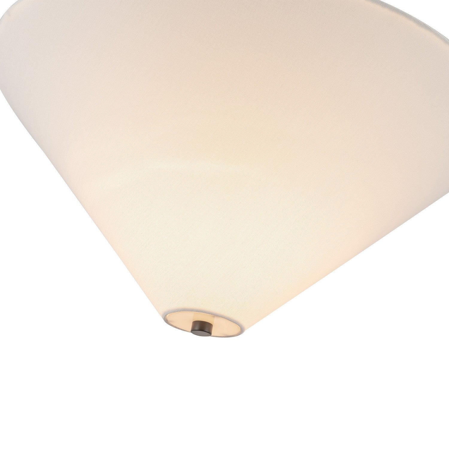 Alora - PD497016MBWL - One Light Pendant - Bridgette - Matte Black/White Linen