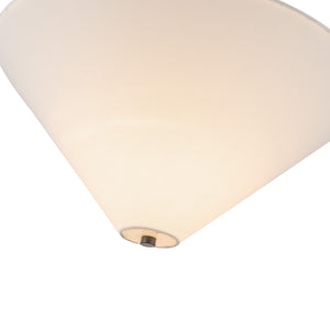 Alora - PD497016MBWL - One Light Pendant - Bridgette - Matte Black/White Linen