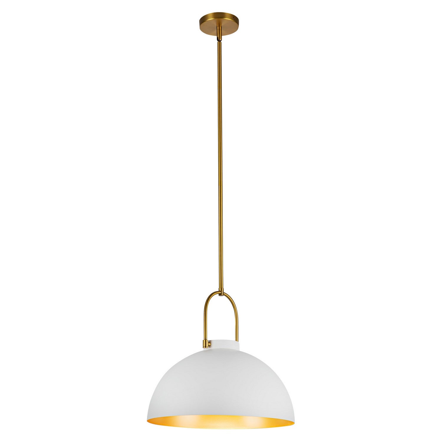 Alora - PD504016WH - One Light Pendant - Harper - White