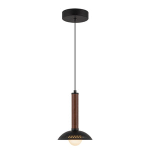 Alora - PD616109MBOP-UNV - LED Pendant - Arden - Matte Black/Opal Glass