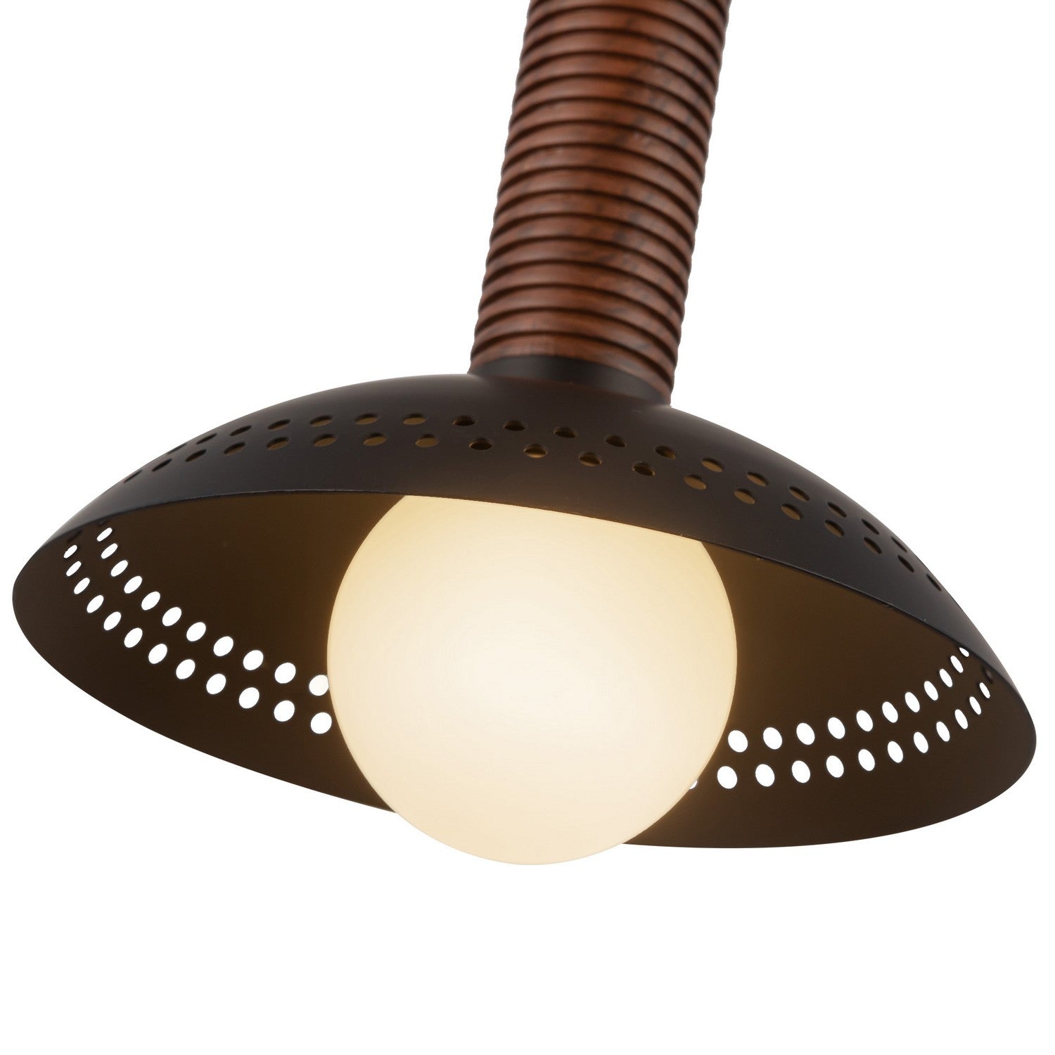 Alora - PD616109MBOP-UNV - LED Pendant - Arden - Matte Black/Opal Glass