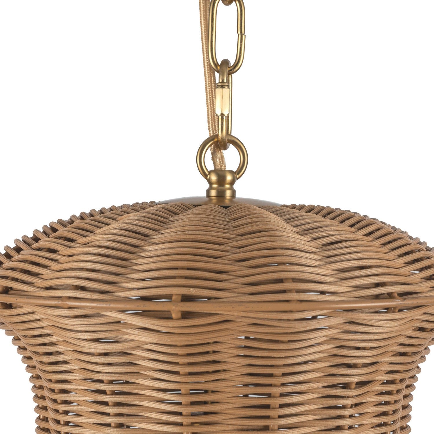 Alora - PD641011BG - One Light Pendant - Kai - Brushed Gold