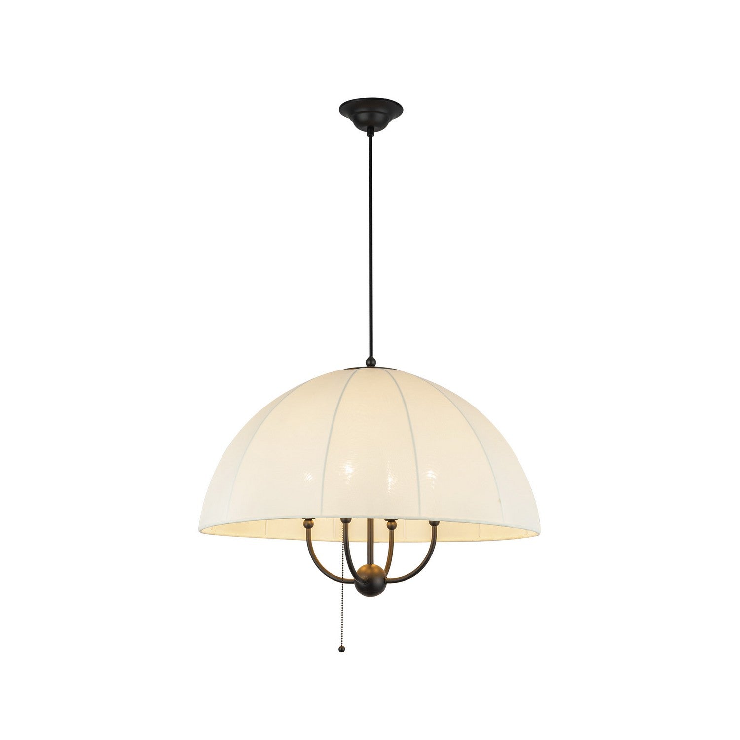 Alora - PD661424MB - Four Light Pendant - Crosby - Matte Black