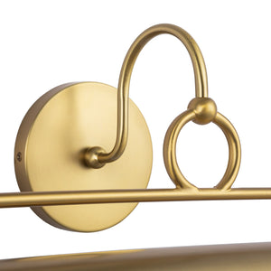 Alora - PL447120BG - LED Wall/Picture Light - Ellen - Brushed Gold