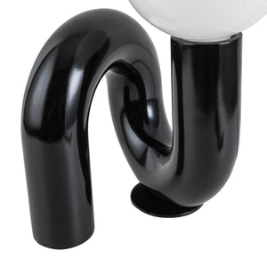 Alora - TL420107GBK - One Light Table Lamp - Sadie - Gloss Black