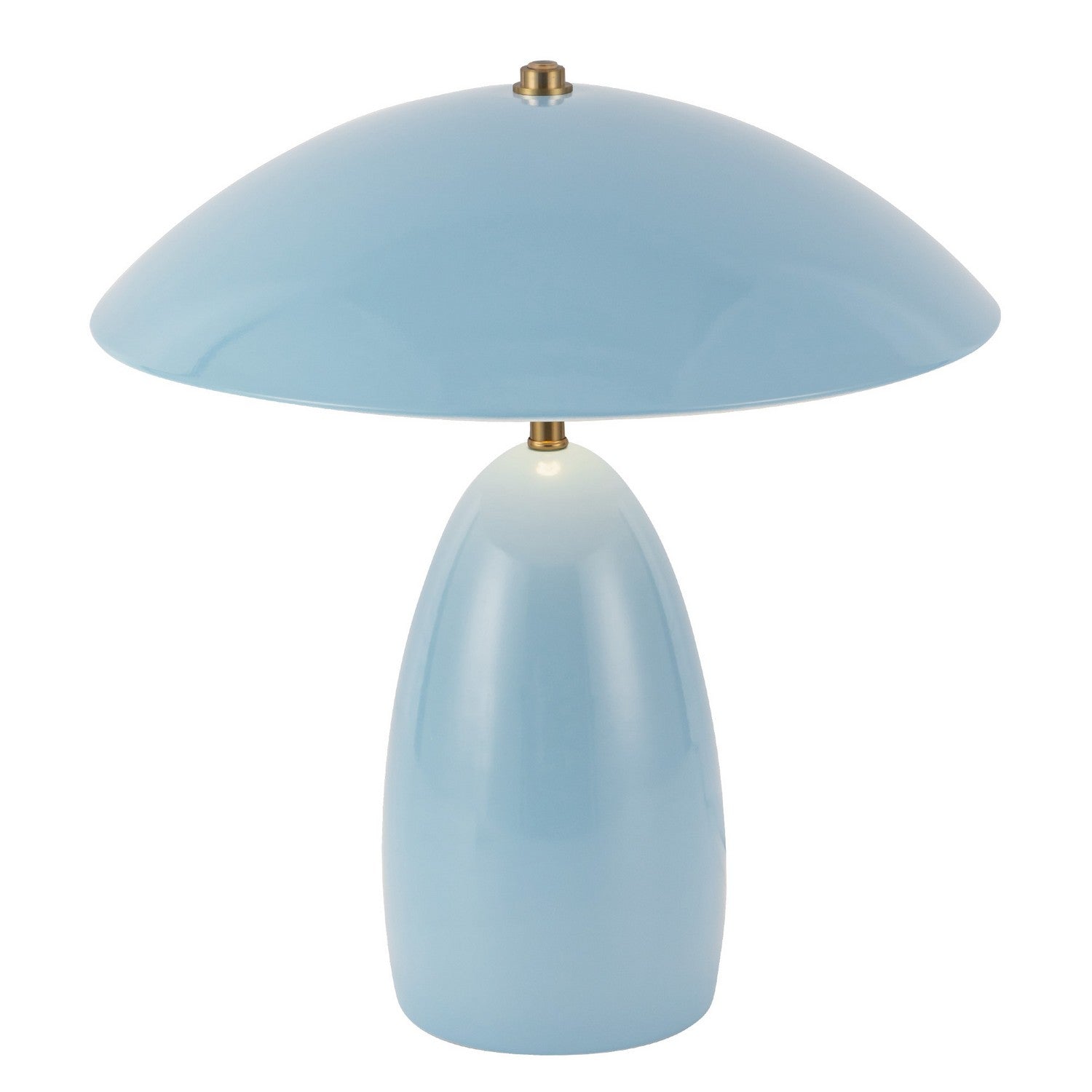 Alora - TL437012CER - LED Table Lamp - Poppy - Cerulean