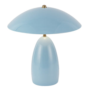 Alora - TL437012CER - LED Table Lamp - Poppy - Cerulean