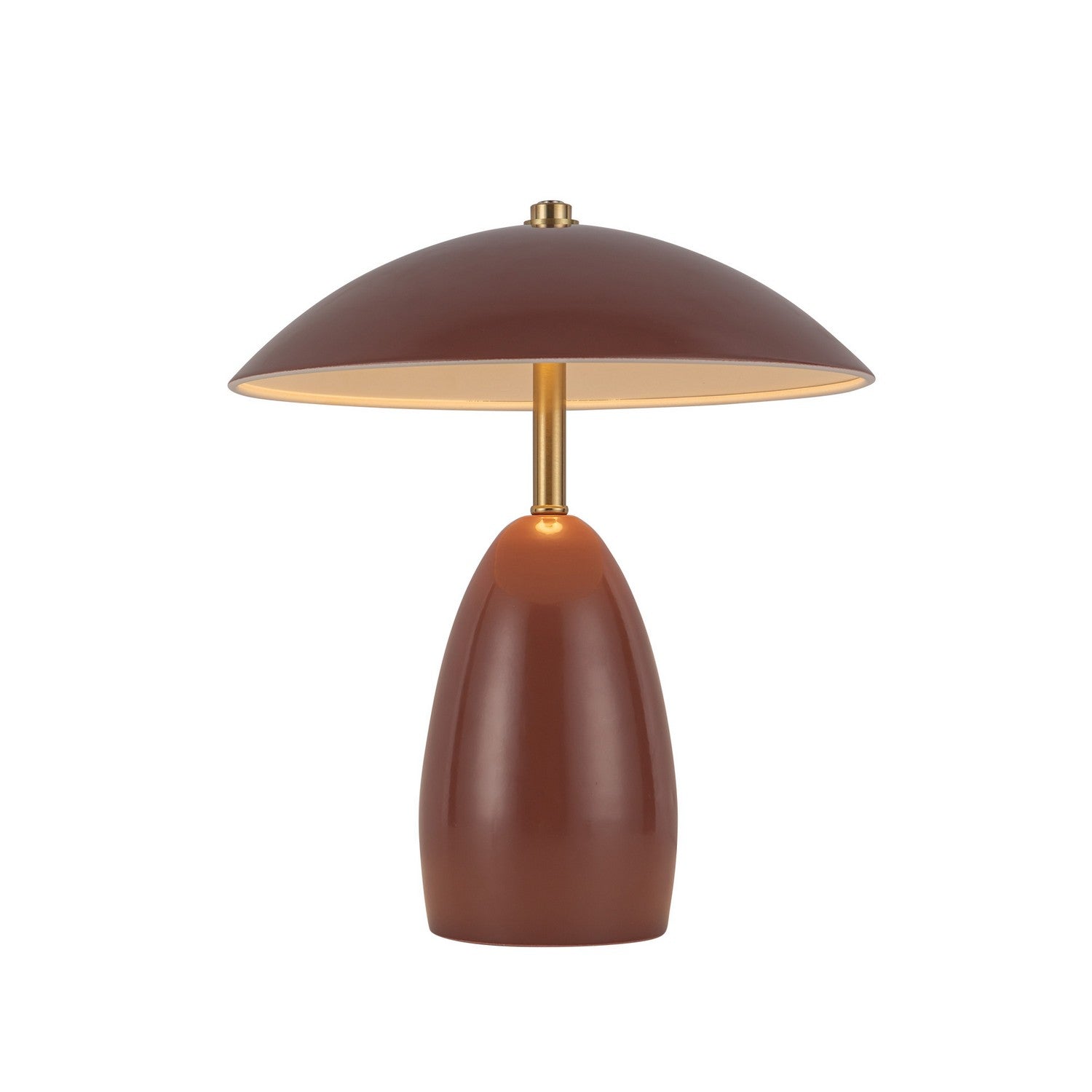 Alora - TL437409BGD - LED Table Lamp - Poppy - Burgundy