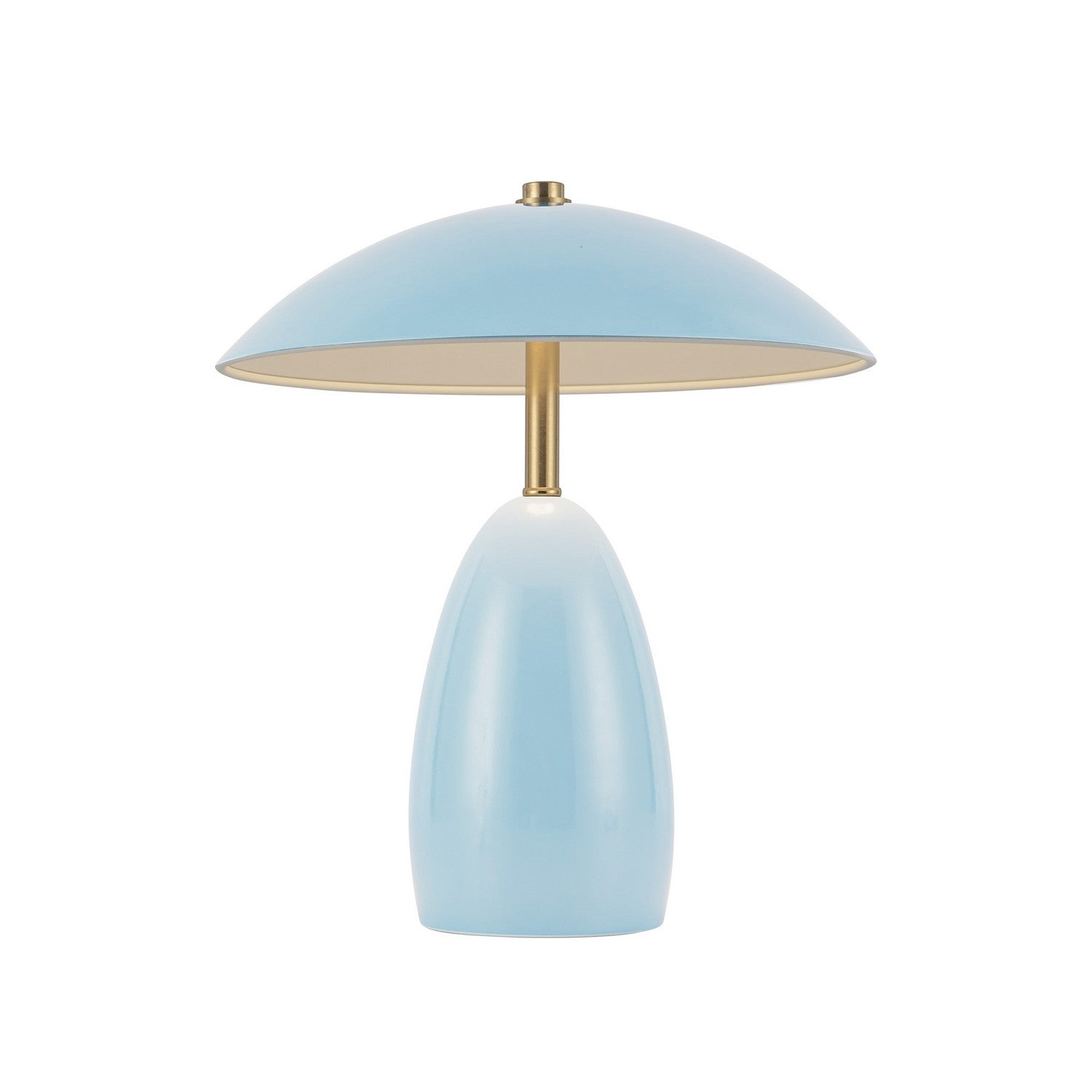 Alora - TL437409CER - LED Table Lamp - Poppy - Cerulean