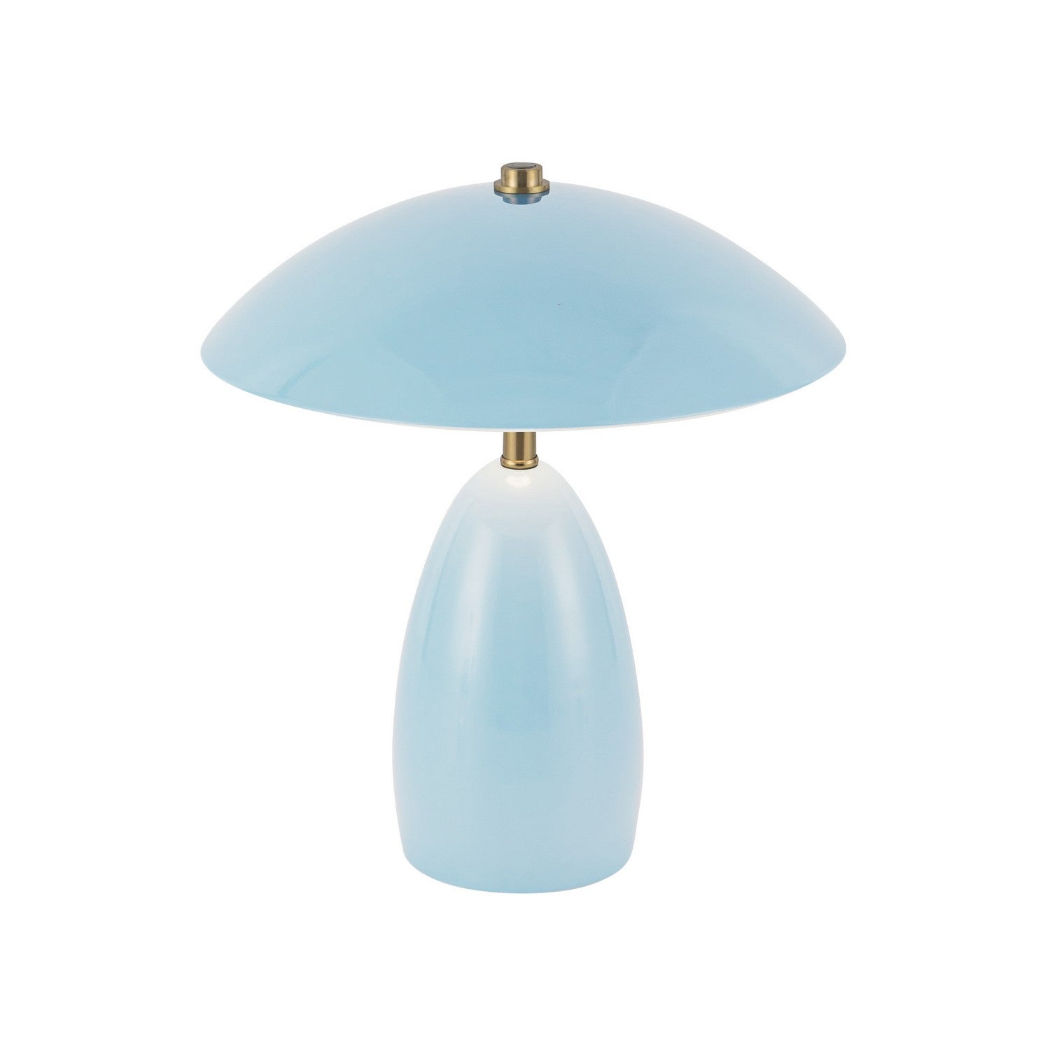 Alora - TL437409CER - LED Table Lamp - Poppy - Cerulean