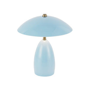 Alora - TL437409CER - LED Table Lamp - Poppy - Cerulean