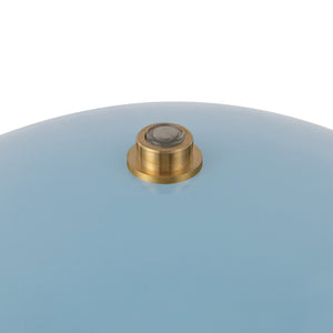 Alora - TL437409CER - LED Table Lamp - Poppy - Cerulean