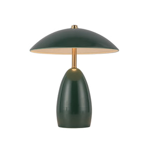 Alora - TL437409PGN - LED Table Lamp - Poppy - Pine Green