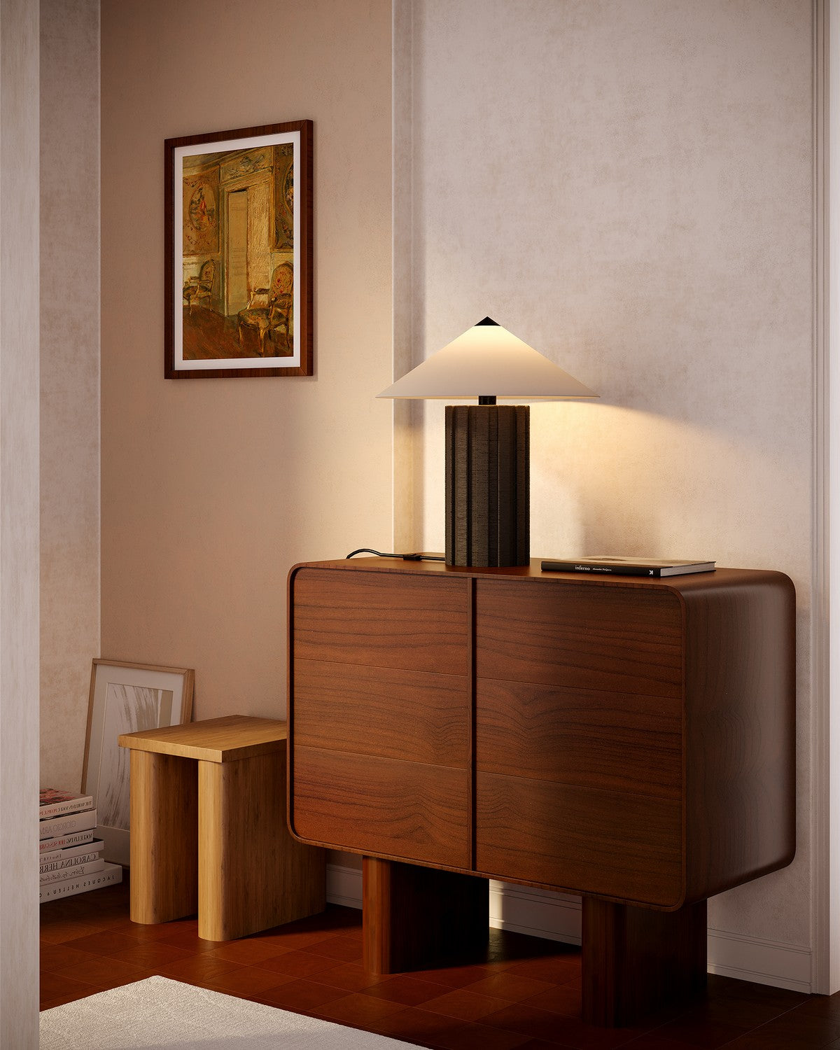 Alora - TL441020MB - One Light Table Lamp - Ono - Matte Black