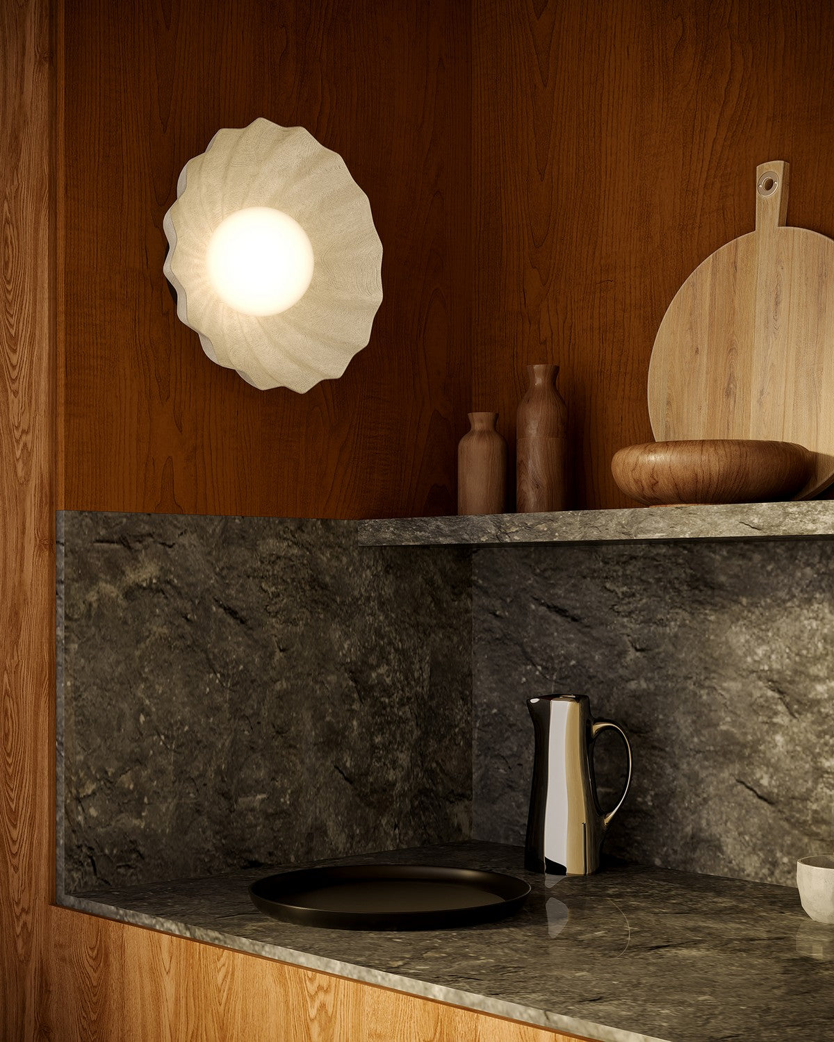 Alora - WV436910AWOP-3WCCT-UNV - LED Wall/Vanity - Soleil - Antique White/Opal Glass