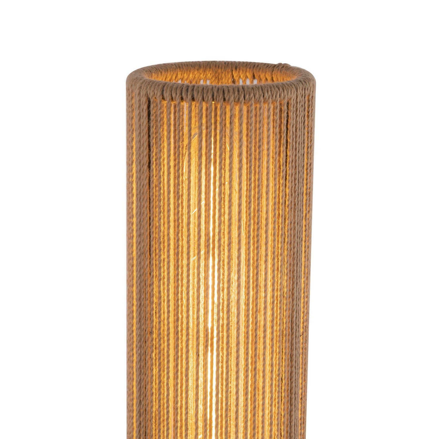 Alora - WV491120MBTJ - One Light Vanity - Colby - Matte Black/Tan Jute
