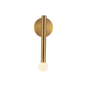 Alora - WV612114BGOP-UNV - LED Wall/Vanity - Arden - Brushed Gold/Opal Glass