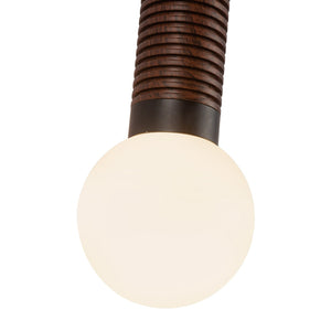 Alora - WV612114MBOP-UNV - LED Wall/Vanity - Arden - Matte Black/Opal Glass
