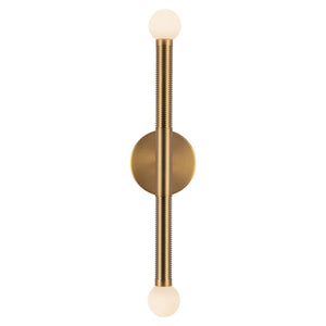 Alora - WV612223BGOP-UNV - LED Wall/Vanity - Arden - Brushed Gold/Opal Glass
