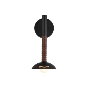 Alora - WV616114MBOP-UNV - LED Wall/Vanity - Arden - Matte Black/Opal Glass