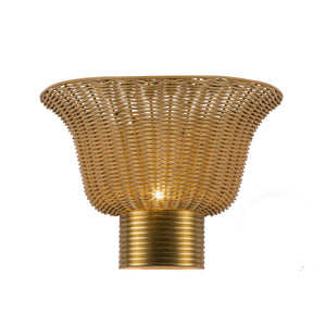Alora - WV667014BG - One Light Vanity - Rancho - Brushed Gold