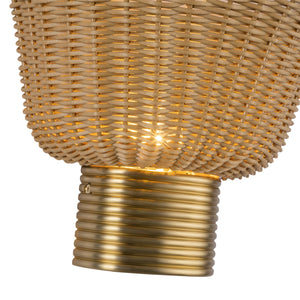 Alora - WV667014BG - One Light Vanity - Rancho - Brushed Gold