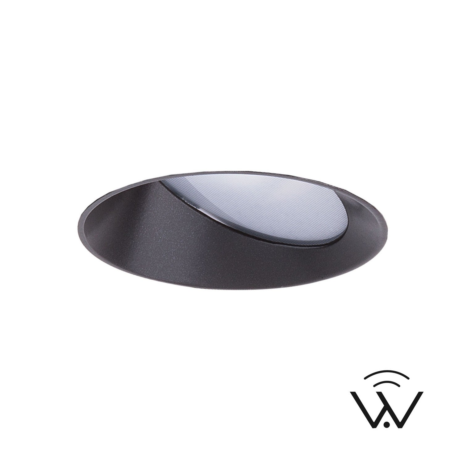 W.A.C. Lighting - R2FRWL-TWA-BK - LED Trim - 2In Fq Downlights - Black