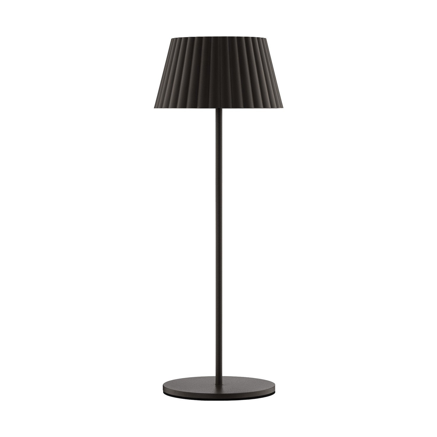 W.A.C. Lighting - TL-W251115-CS-BK - LED Table Lamp - Pleat - Black