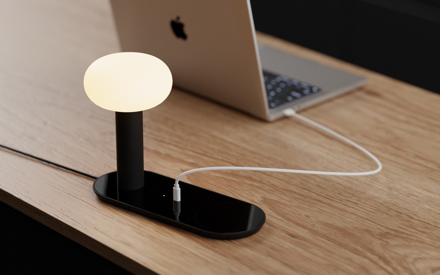 Koncept - CMT-S-QCB-MTB - LED Table Lamp - Combi - Matte Black