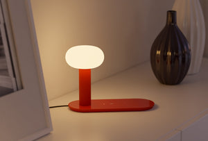 Koncept - CMT-S-QCB-MRD - LED Table Lamp - Combi - Matte Red