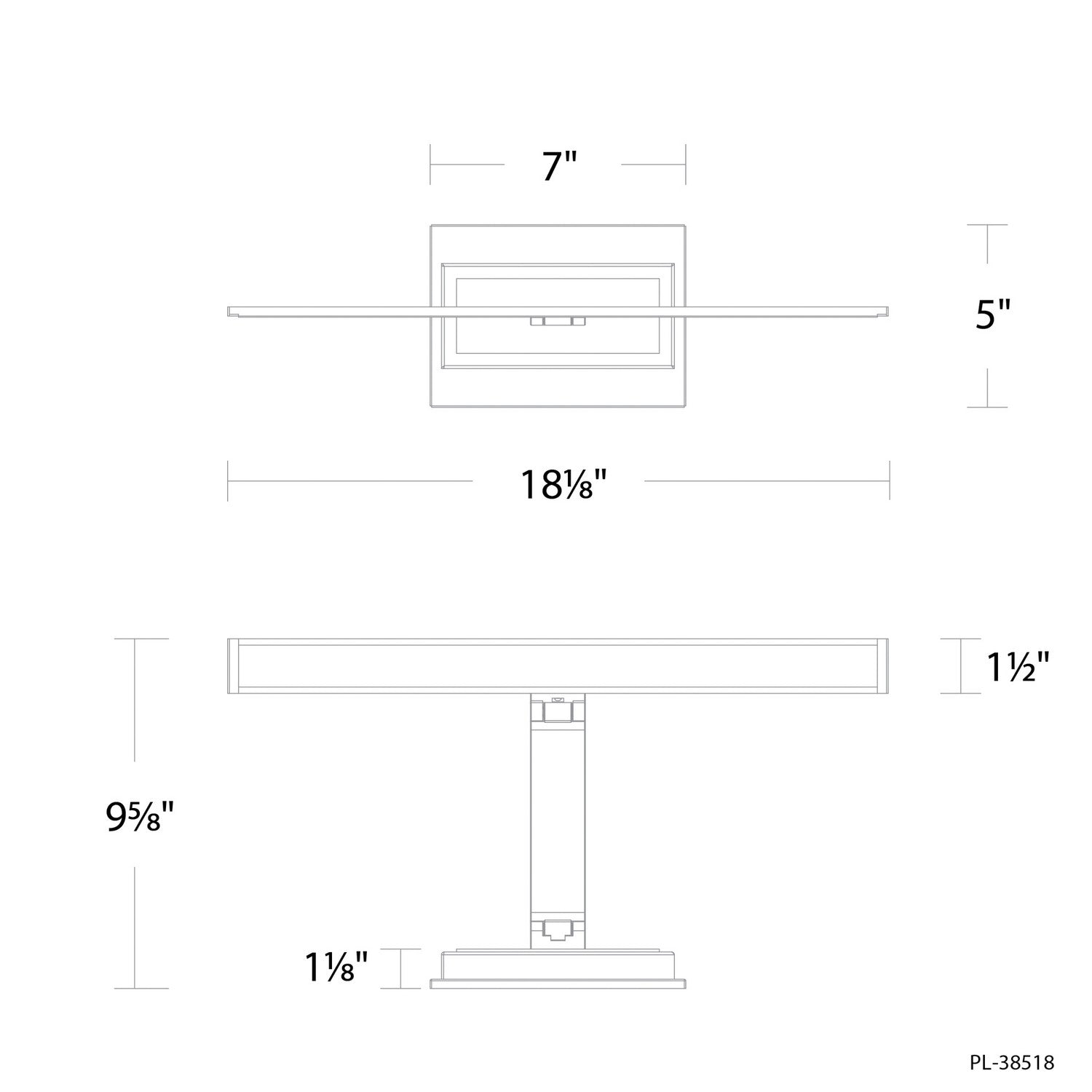 Modern Forms - PL-38518-40-AB - LED Picture Light - Diver - Aged Brass